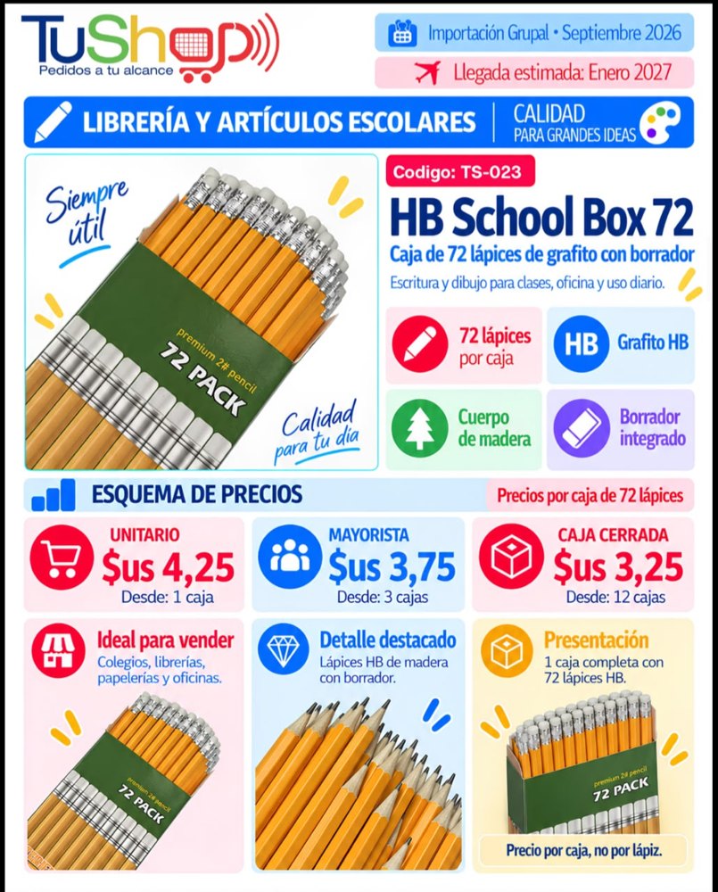 HB School Box 72 CAJA CERRADA · CAJA CERRADA