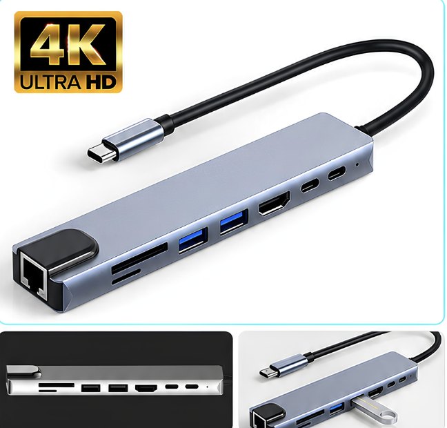 🔌 HubConnect Pro 8 en 1