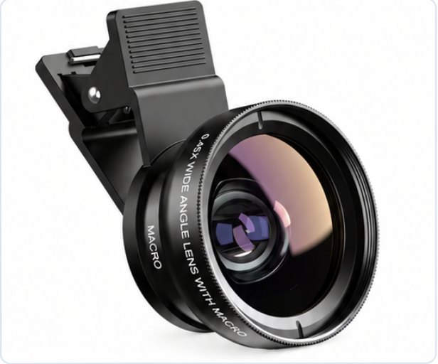 📸 LensPro 2 en 1 – Lente Gran Angular + Macro para Smartphone