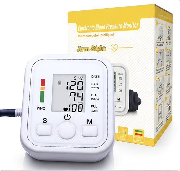 🩺 Tensiómetro Digital Bluetooth de Brazo – Monitor de Presión Arterial