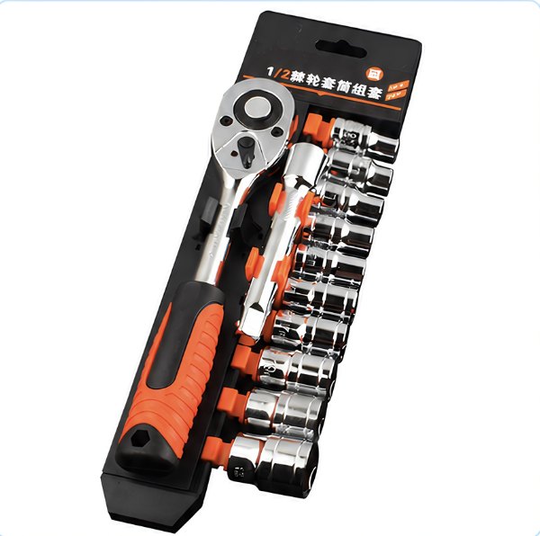 🔧 Ratchet Pro CR-V – Llave de Carraca con Dados